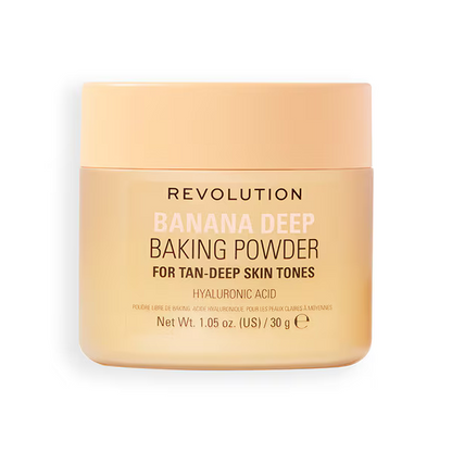 Poudre à pâte libre Makeup Revolution Banana Deep