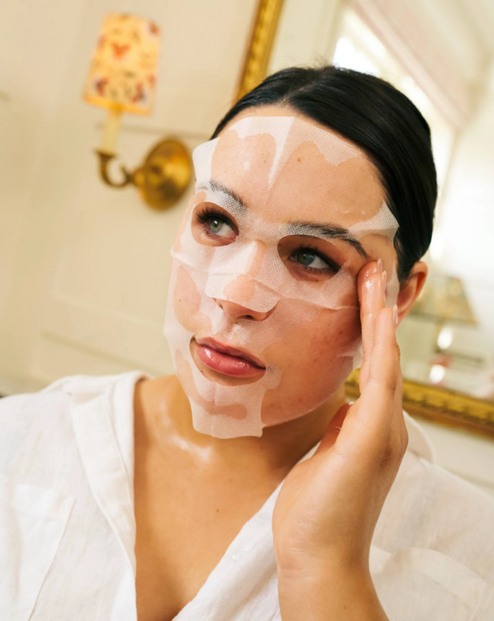 Masque en tissu apaisant pour la peau Instamelt de Conserving Beauty