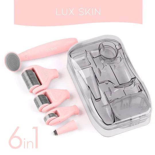 LUX SKIN® 6-In-1 Derma Roller Kit The Good Vibes