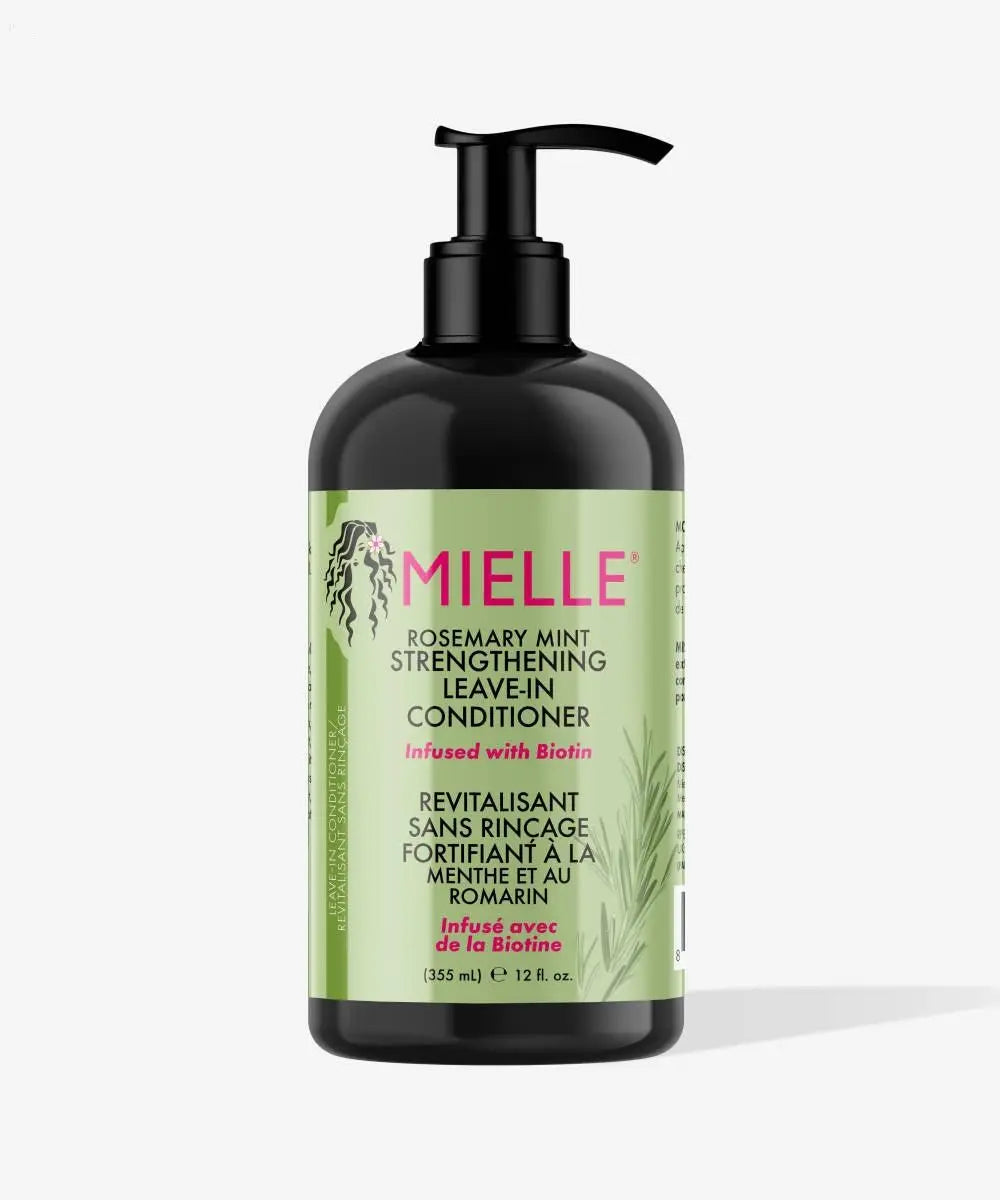 MIELLE ORGANICS Rosemary Mint Leave-In Conditioner 355ml - The Good Vibes