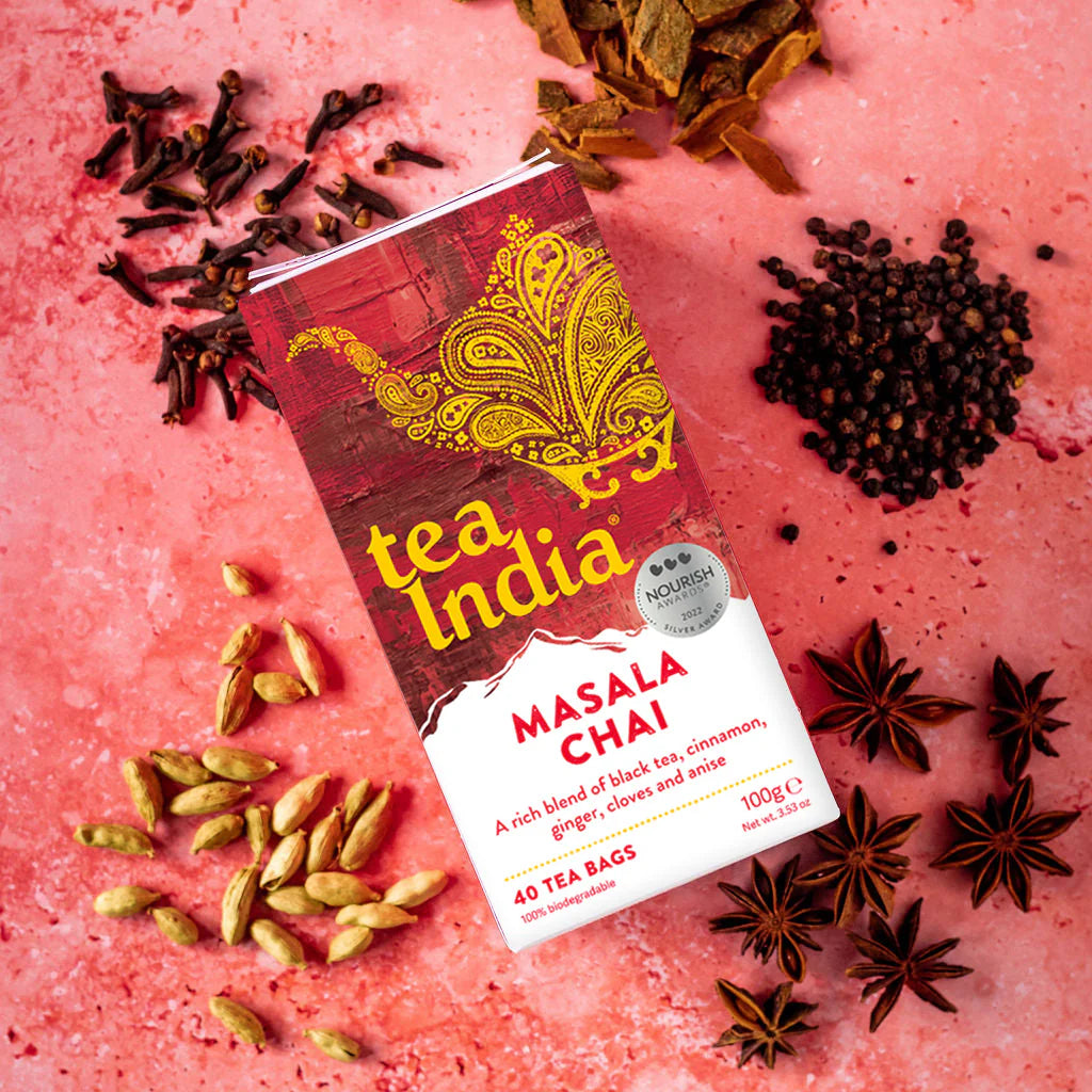 Tea India Masala Chai 40 Tea Bags 100g