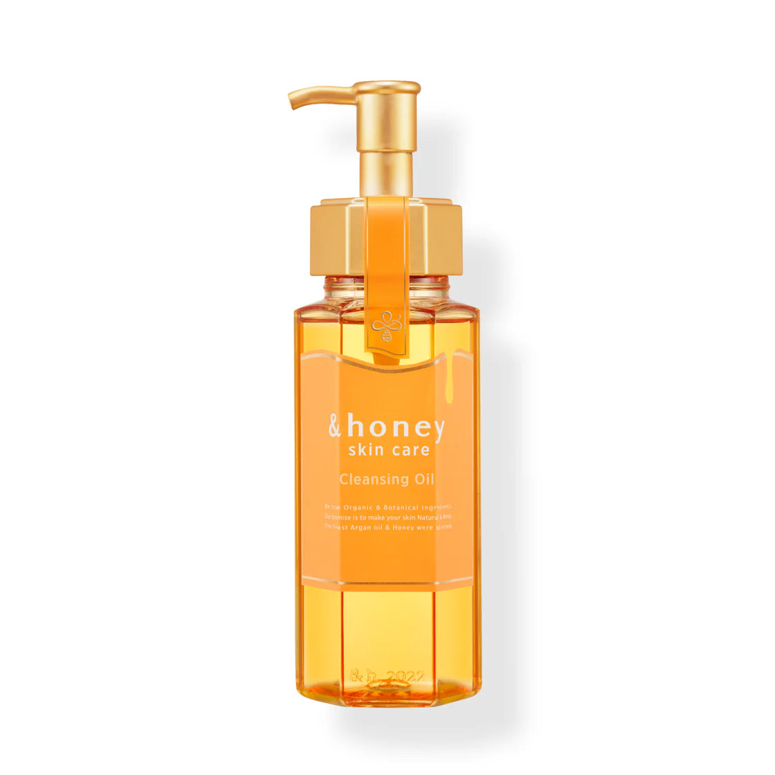 &honey Moisturizing Honey Cleansing Oil 180ml – Hydrating Japanese Makeup Remover