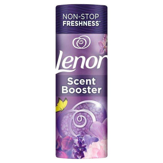 Lenor In-Wash Scent Booster - Exotic Bloom for long-lasting freshness in laundry, featuring floral notes and recyclable packaging.