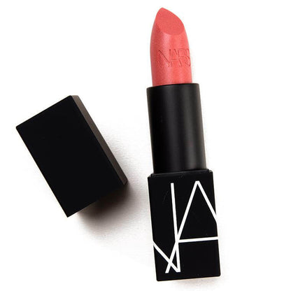 NARS Lipstick Orgasm with a rich satin finish in a sleek black case, perfect for adding a chic touch to your makeup.