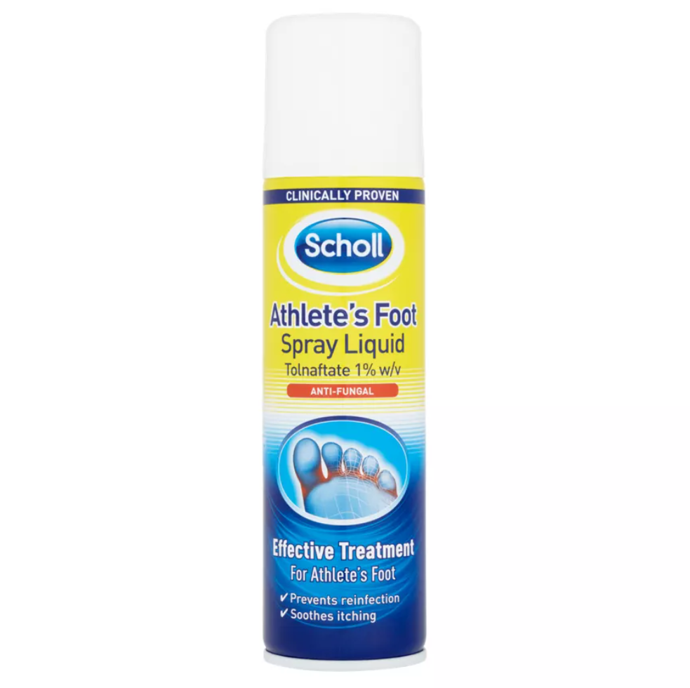 Scholl Athlete's Foot Anti-Fungal Spray Liquid 150ml