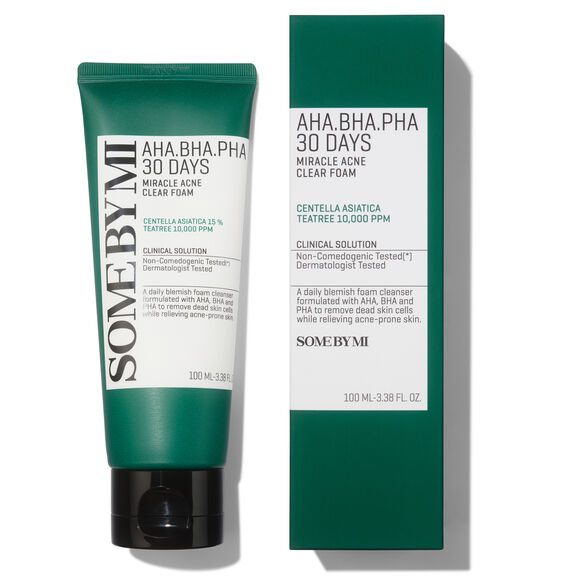 SomeByMi AHA.BHA.PHA 30 Days skincare product and packaging on a white background