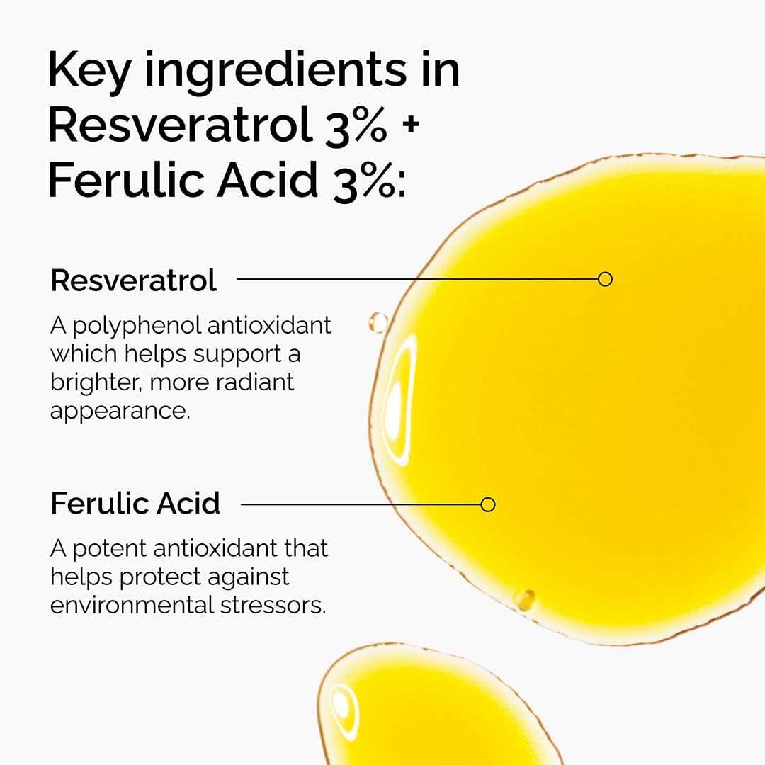 The Ordinary Resvératrol 3% + Acide Férulique 3% 30 ml