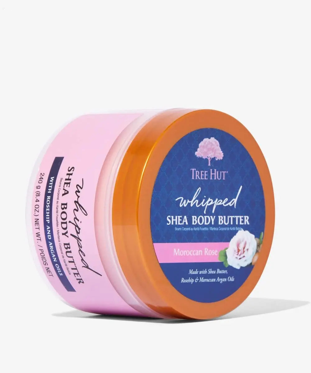 TREE HUT Whipped Body Butter Moroccan Rose 240g - The Good Vibes