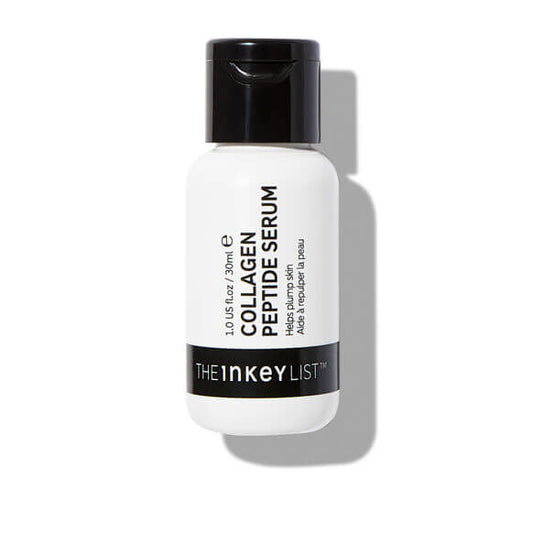 The INKEY List Collagen Peptide Serum 30ml for youthful skin, infused with high-performance peptides.