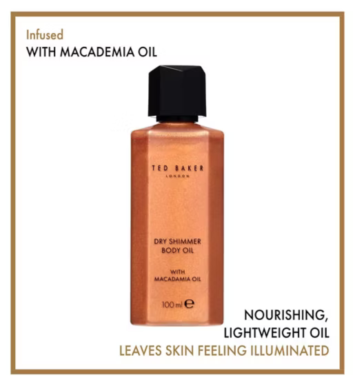 Ted Baker Dry Shimmer Body Oil 100ml
