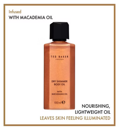 Ted Baker Dry Shimmer Body Oil 100ml