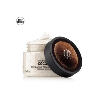 The Body Shop Coconut Exfoliating Cream Body Scrub 250ml The Good Vibes