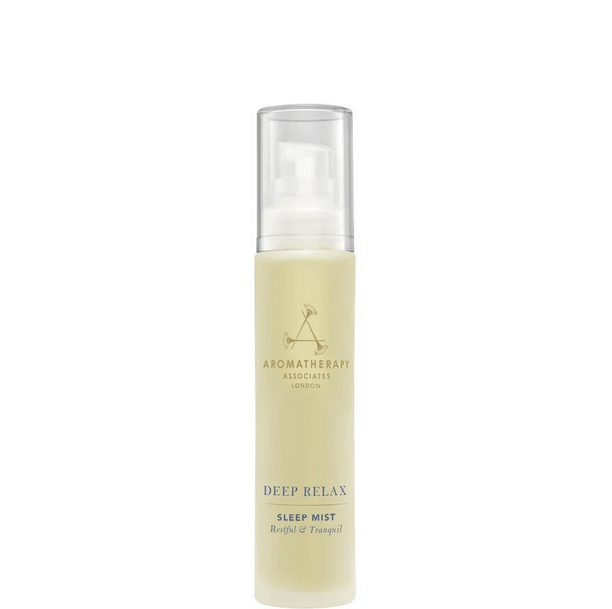 Aromatherapy Associates Deep Relax Sleep Mist 50ml for ultimate relaxation and restorative sleep.