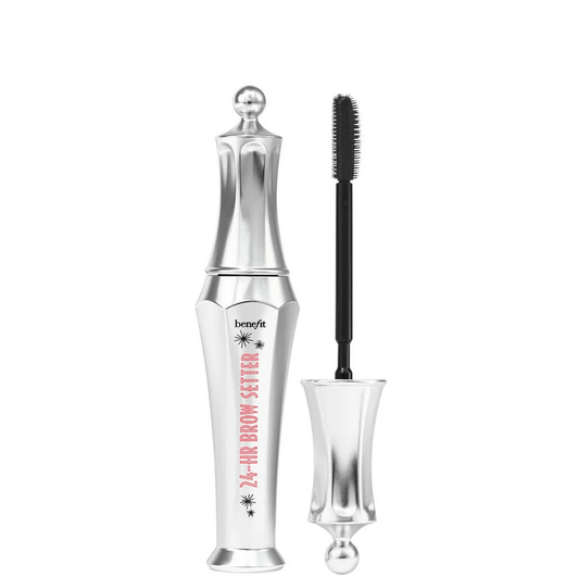 Benefit 24-Hour Brow Setter with brush on a white background