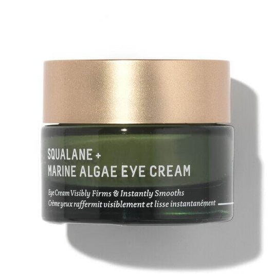 Biossance Squalane + Marine Algae Eye Cream 15ml jar, hydrates and firms the skin around the eyes.