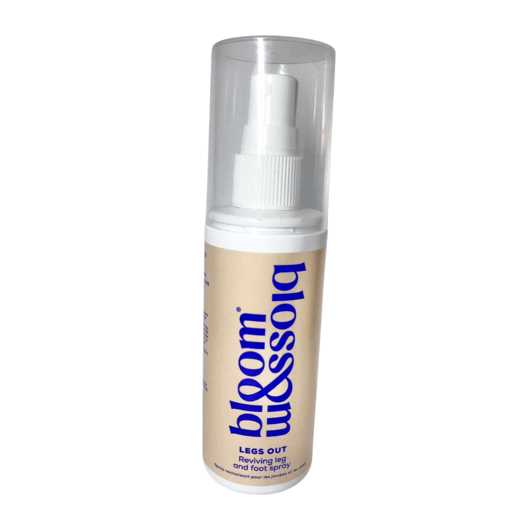 Bloom and Blossom Revitalising Leg and Foot Spray 100ml for soothing heavy legs and swollen ankles.