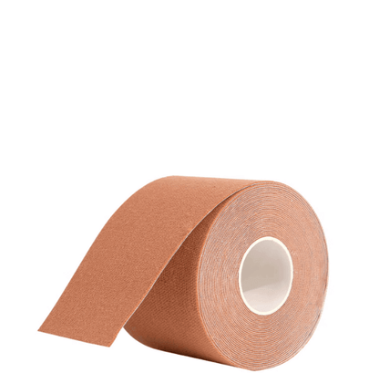 Brushworks Body Tape roll, five-metres of breathable adhesive for maximum hold and instant lift, perfect for secure shaping.