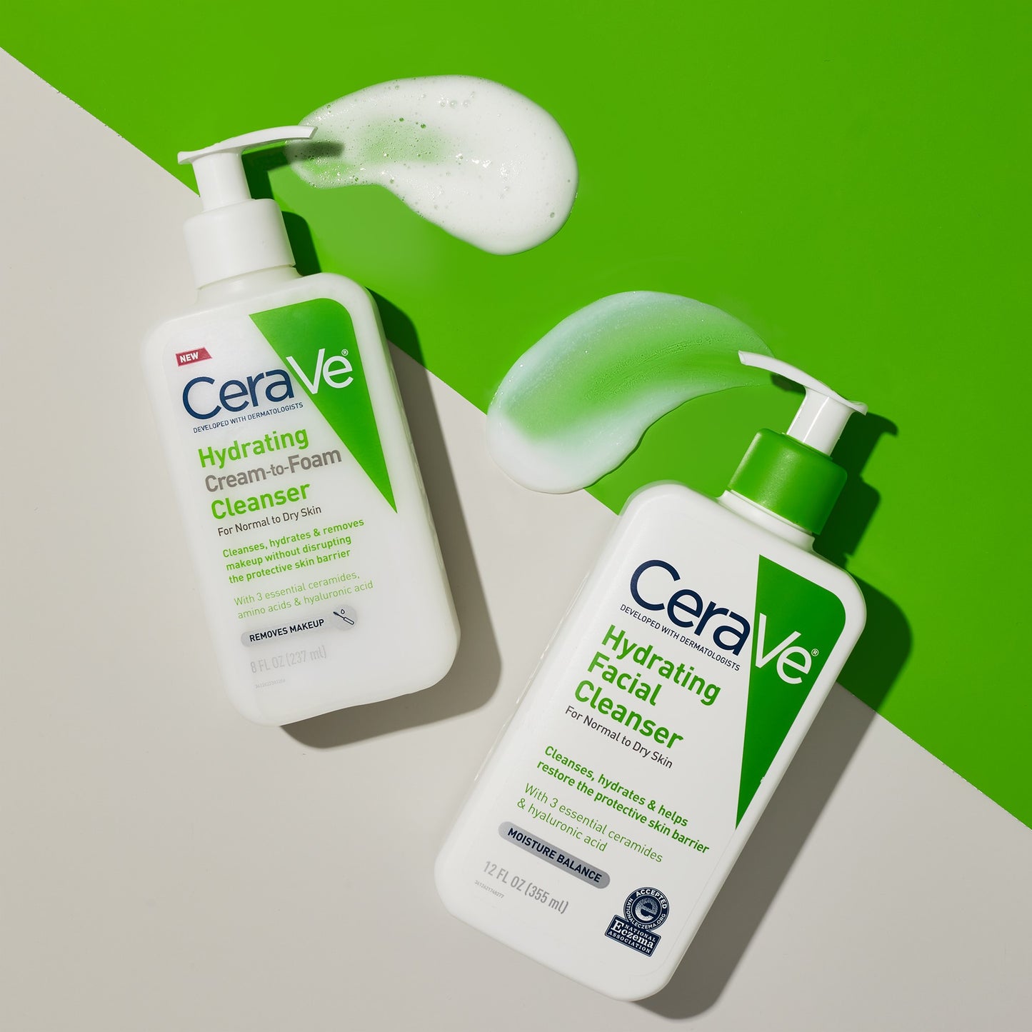 CeraVe Hydrating Cream to Foam Cleanser 236ml