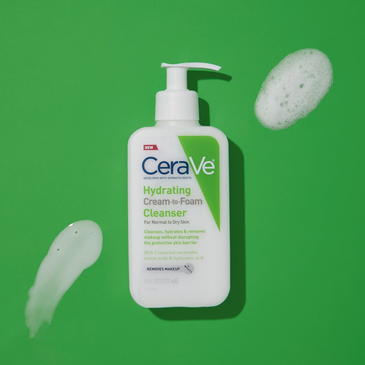 CeraVe Hydrating Cream to Foam Cleanser 236ml