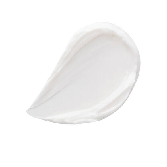 Charlotte Tilbury Charlotte's Magic Cream swatch showing its creamy, hydrating texture for glowing skin.