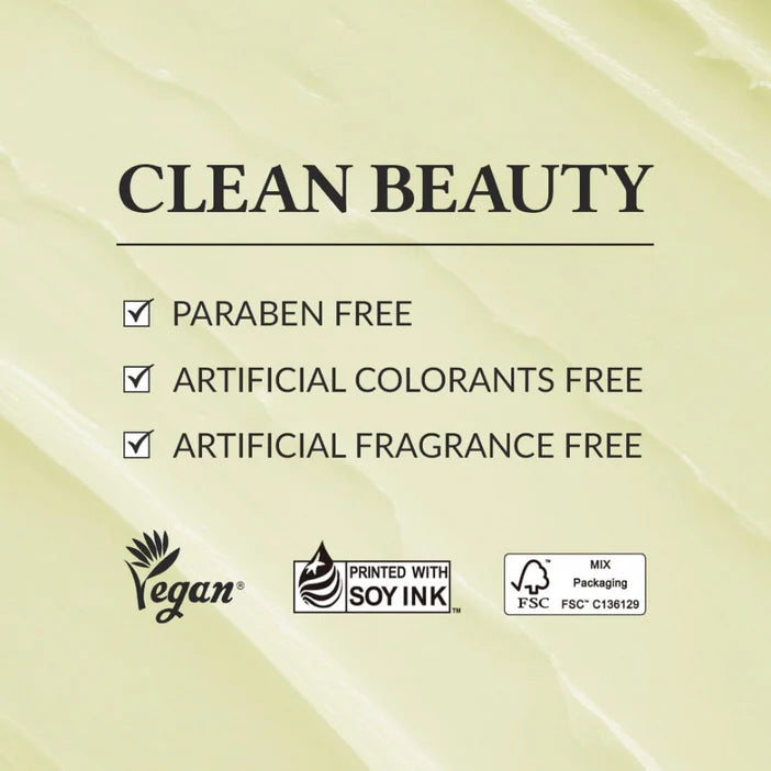 Clean beauty Dr. Althea product label with certifications on a beige background
