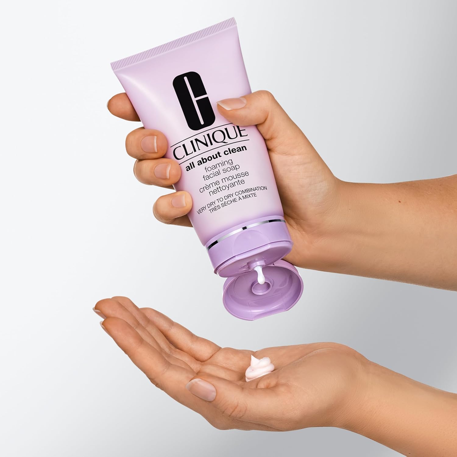 CLINIQUE All About Clean™ Foaming Facial Soap 150ml — dermatologist-developed cleanser for a fresh, clean complexion.
