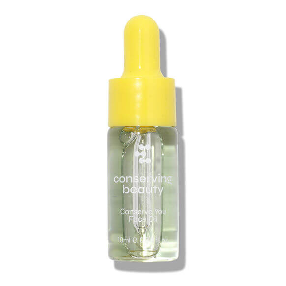 Conserving Beauty Conserve You Face Oil in a dropper bottle, designed for radiant and youthful skin.