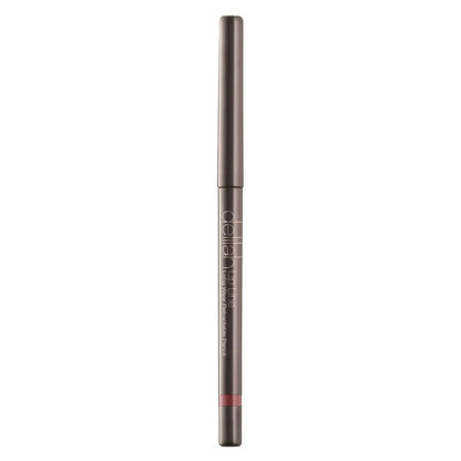 Delilah Lip Line Long Wear Retractable Pencil in shade Pout, featuring a built-in sharpener for rich, long-lasting lip color.
