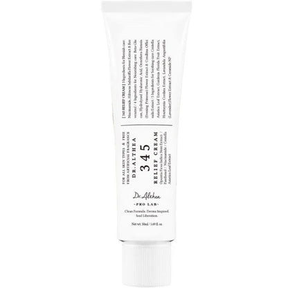 Tube of Dr. Althea 345 Relief Cream on a white background