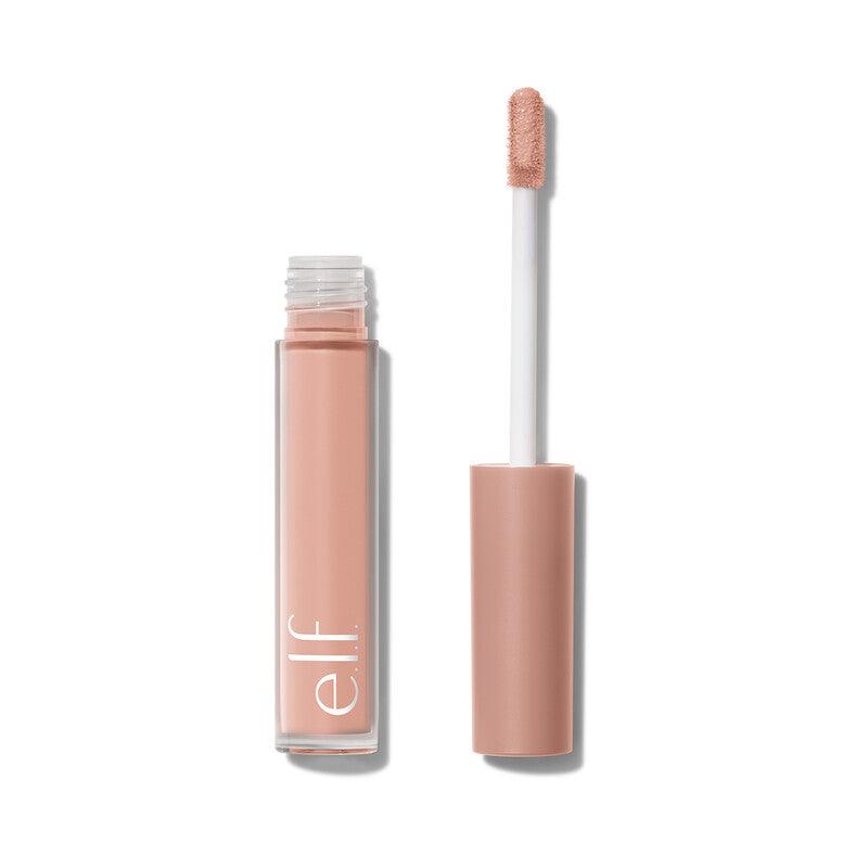 e.l.f Camo Color Corrector in a tube with applicator, perfect for camouflaging redness and discoloration.