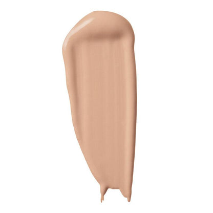 Swatch of e.l.f Camo Color Corrector in a light beige shade, perfect for camouflaging discoloration and redness.
