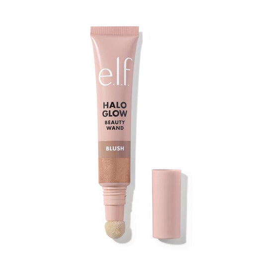 e.l.f Halo Glow Blush Beauty Wand with cushion-tip applicator for radiant cheek color.