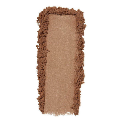 Loose e.l.f Halo Glow Setting Powder in a warm brown shade, perfect for a silky, airbrushed finish on the skin.