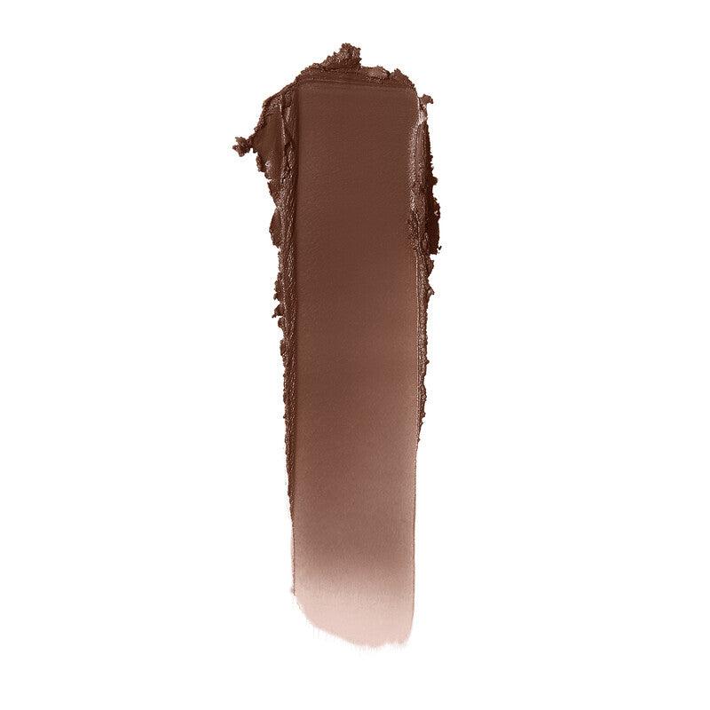 Swatch of e.l.f Putty Bronzer showcasing a rich, buildable brown color for a sun-kissed glow.
