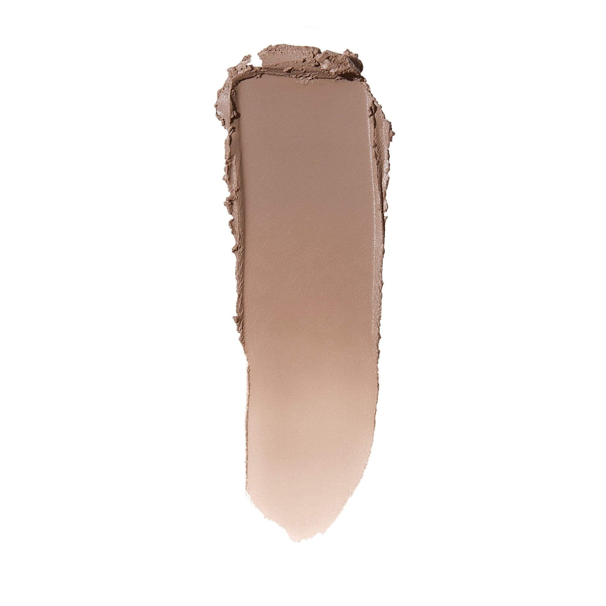 Swatch of e.l.f Putty Bronzer showing creamy bronzing shade for a natural, sun-kissed glow.
