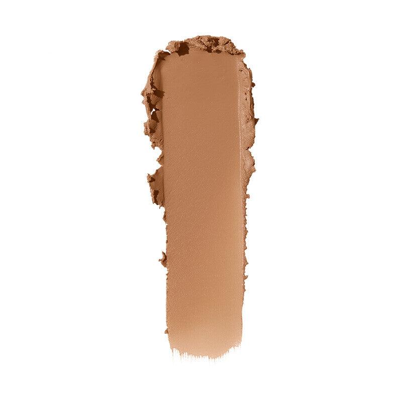 Swatch of e.l.f Putty Bronzer, showcasing a creamy, pigmented bronzer with a smooth, semi-matte finish.