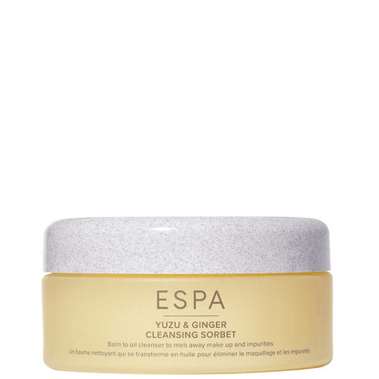 Espa Yuzu & Ginger Cleansing Sorbet jar on a white background