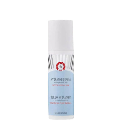 First Aid Beauty Hydrating Serum with Hyaluronic Acid, 50ml for moisturized, dewy skin. Safe for sensitive skin.