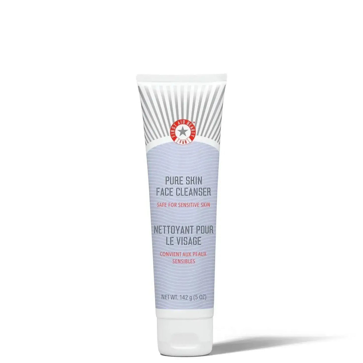 First Aid Beauty Face Cleanser 142g in a tube, ideal for sensitive skin and tackling imperfections.