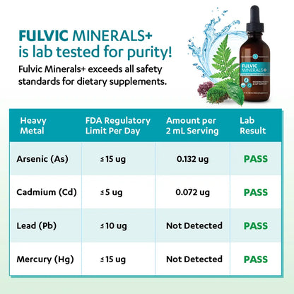 Touchstone Essentials Fulvic Minerals+ 60ml 30-day supply