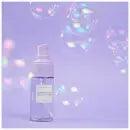 GLOW RECIPE Blueberry Cleanser 30ml in a pastel purple setting with shimmering bubbles for a refreshing skincare experience.