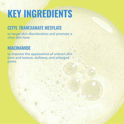 Good Molecules Product packaging with key ingredients listed on a green background