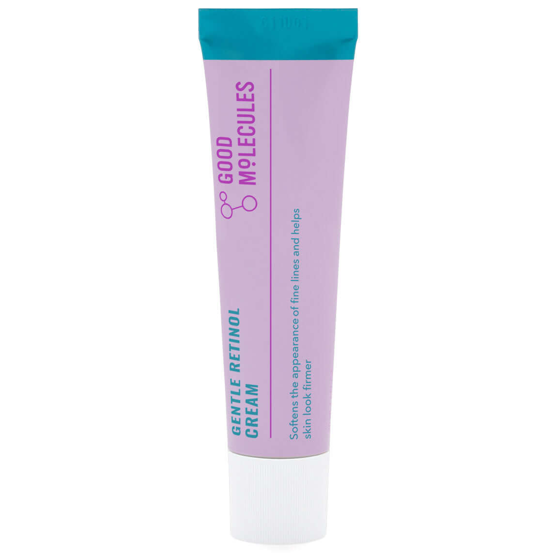 Good Molecules Gentle Retinol Cream tube, 30ml, designed to reduce fine lines and improve skin tone.