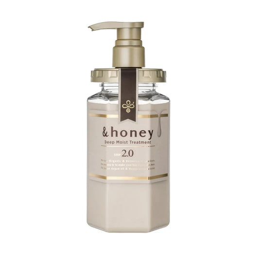 &honey Deep Moist Treatment 2.0 - Japanese Honey Hair Conditioner 445g