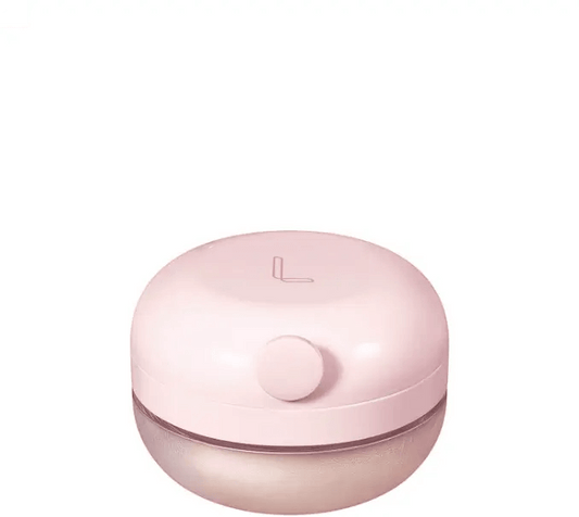 LANEIGE Lip Treatment Balm 10g in pink packaging for plumping and nourishing lips with a glittery finish.