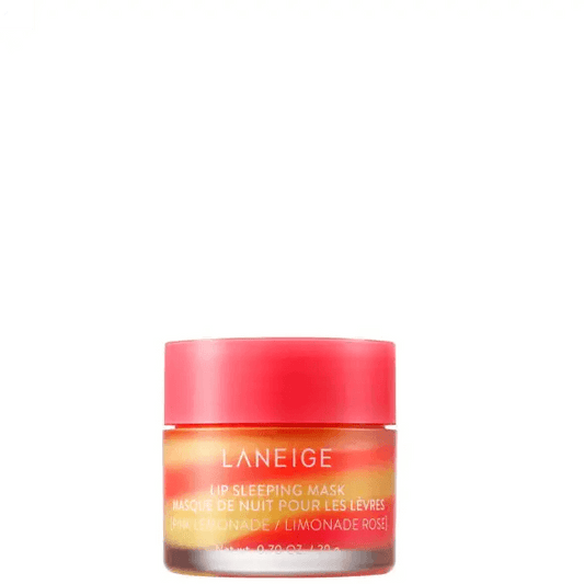 LANEIGE Pink Lemonade Lip Sleeping Mask 20g jar for soft, nourished lips with Moisture Wrap technology.
