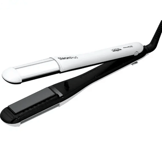 L'Oréal Professional Steampod 3.0 Steam Hair Straightener with sleek design for professional styling.