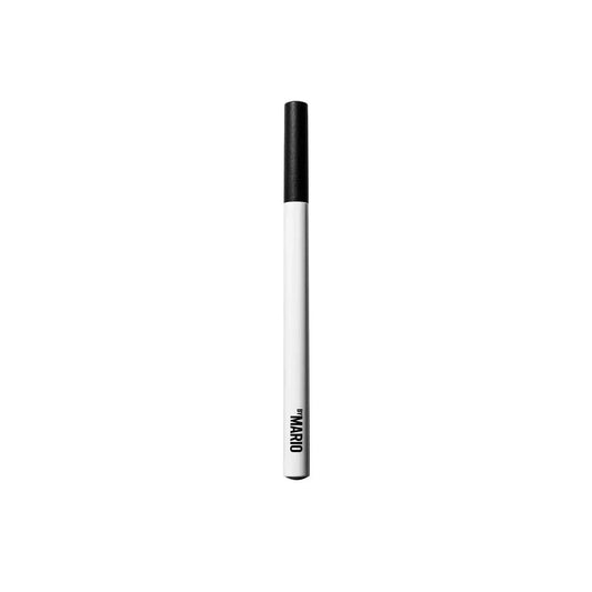 Makeup By Mario Master Mattes Liquid Liner in sleek white packaging with flexible felt tip for precision.