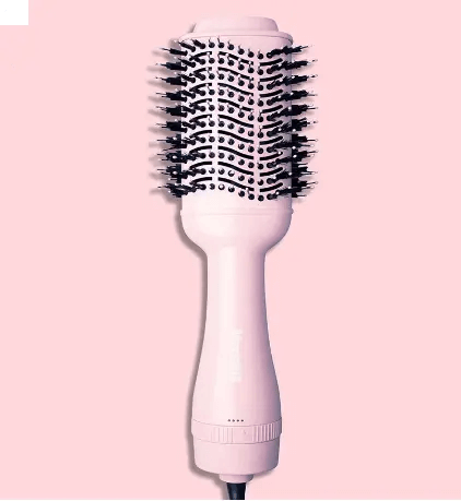 Mark Hill Pink Hot Air Blow Dry Brush for volumizing and styling hair in one tool.