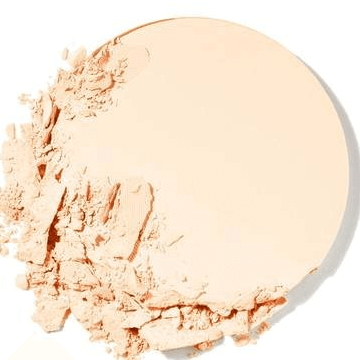 Fit Me Matte + Poreless Pressed Powder in a compact, showcasing its smooth texture and natural finish for oily skin.